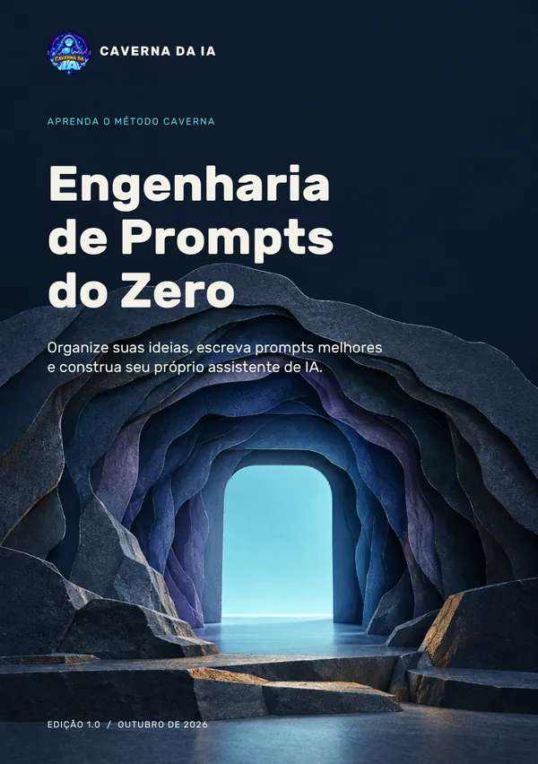 Capa do livro Engenharia de Prompts do Zero