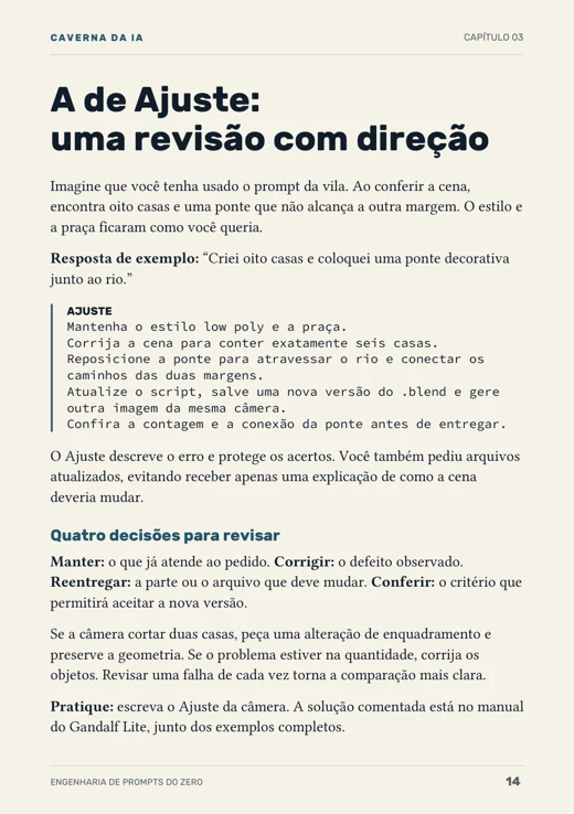 Página 14 do livro: A de Ajuste